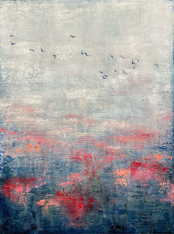 Emma Fitzpatrick, Free, painting, 90 x 120 x 2 cm