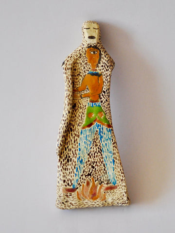 Elham Hemmat, Docile Bodies 12, sculpture, c. 7 x 15 x 1.5 cm