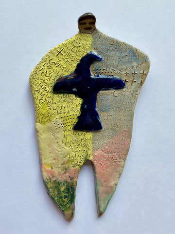 Elham Hemmat, Docile Bodies 22, Series 2024, sculpture, c. 11 x 19 x 1.5
