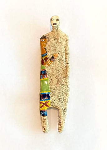 Elham Hemmat, Docile Bodies 9, sculpture, c. 23 x 4 x 1 cm