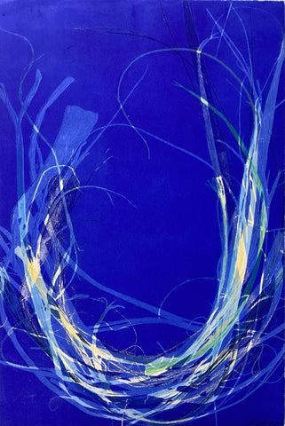 Anushiya Sundaralingam, Koodu VI (Nest), work on paper, 35.5 x 57 cm