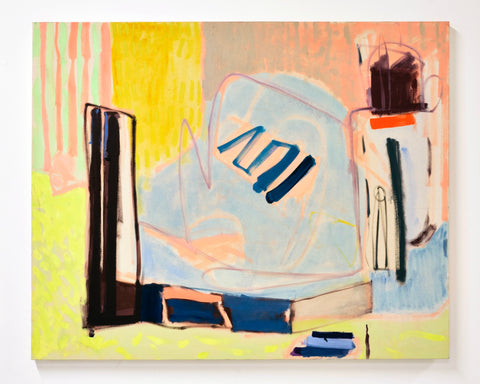 Majella Clancy, Structure, painting, 100 x 81 x 3 cm