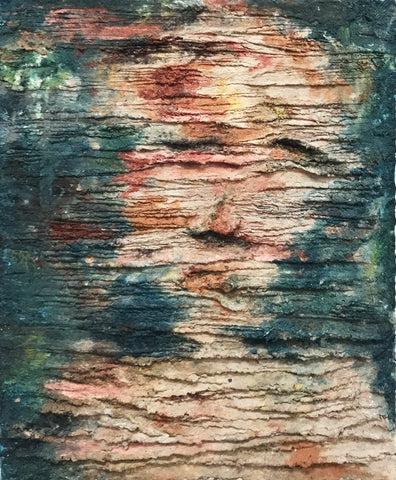 Elham Hemmat, Portrait 2, panting, 50 x 60 x 2 cm