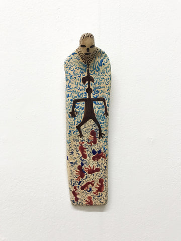 Elham Hemmat, Docile Bodies 4, sculpture, c. 23 x 4 x 1 cm
