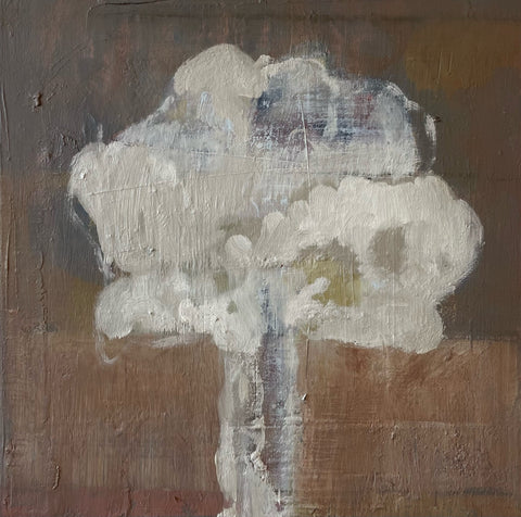 Karl Hagan, Test, painting, 30 x 30 x 1.5 cm