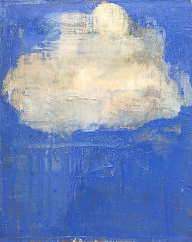Karl Hagan, What Courage, painting, 50 x 40 x 3 cm