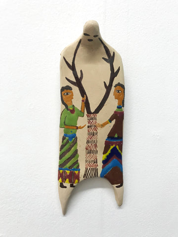 Elham Hemmat, Docile Bodies 2, sculpture, c. 23 x 4 x 1 cm