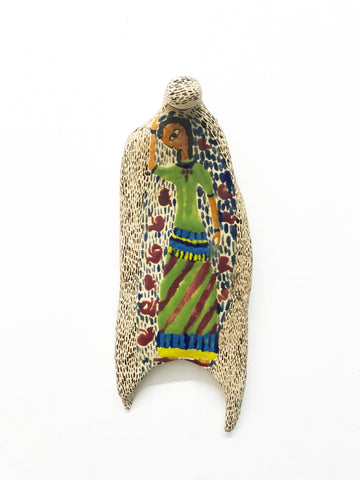 Elham Hemmat, Docile Bodies 3, sculpture, c. 23 x 4 x 1 cm