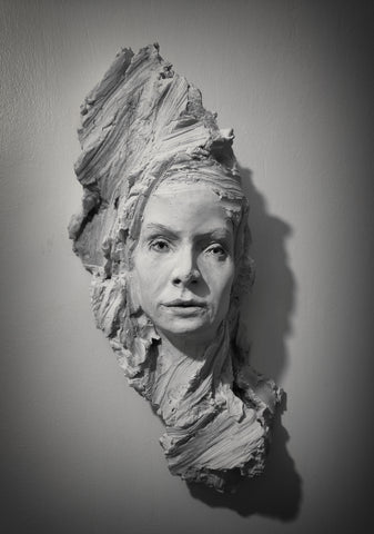 Eamonn Higgins, The Power Over Us, sculpture, 20 x 45 xm 12 cm