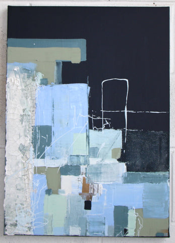 Latisha Reihill, Keep Digging, painting, 50 x 70 x 3 cm