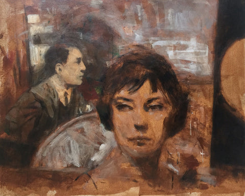 Noel Murphy, Untitled, painting, 50 x 60 x 2 cm