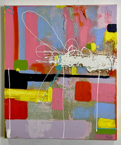 Latisha Reihill, Imirt, painting, 50 x 60 x 3 cm