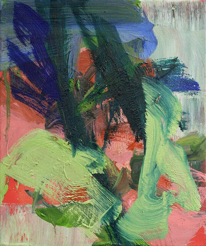 Justė Bernotaitė, Taikos lelijos (Peace Lilies), painting, 15 x 20 x 3 cm