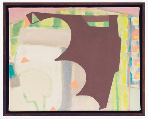 Majella Clancy, The Performer, painting, 24 x 19 x 3.5 cm ( 26 x 21 x 3.5 cm framed)