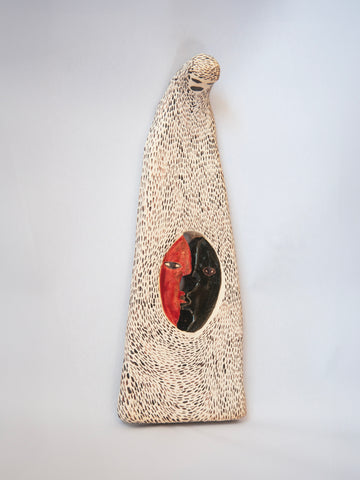 Elham Hemmat, Docile Bodies 2, Series 2026, ceramic sculpture, c. 9.5 x 25 x 5 cm