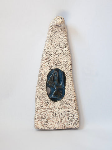 Elham Hemmat, Docile Bodies 4, Series 2026, ceramic sculpture, c. 9.5 x 23 x 5.5 cm