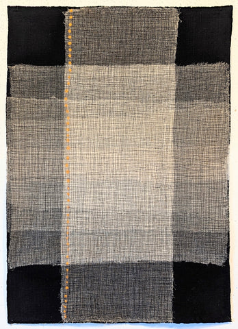 Patricia Kelly, A Blanket for Them, textile art, 64 x 90 cm (67.5 x 92 x  3 cm framed)