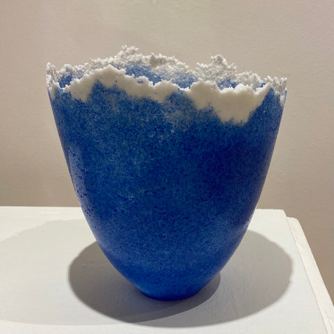 Alison Lowry, Splash II, art glass, 19 x 19 cm