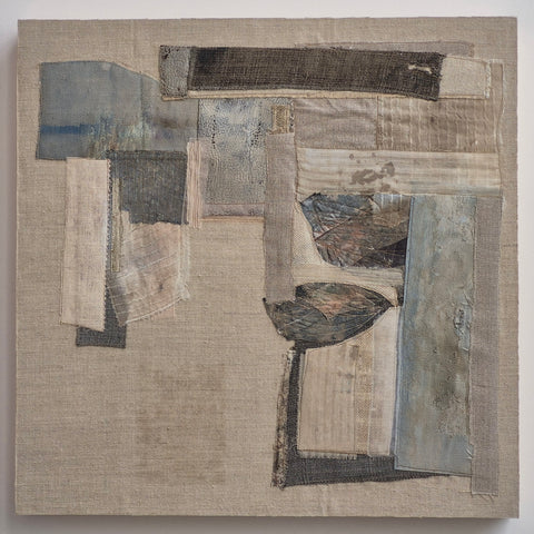 Kataherine St. Angelo, Vestiges II, 2026, textile art, 51 x 51 x 5 cm