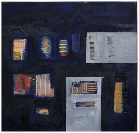 Ray Duncan, Untitled 4, Series 10, painting, 40 x 40 x 2 cm